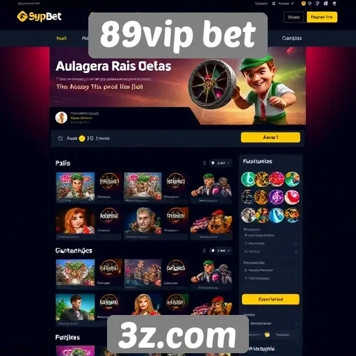 Navegação e Interface do Usuário no 89vip bet